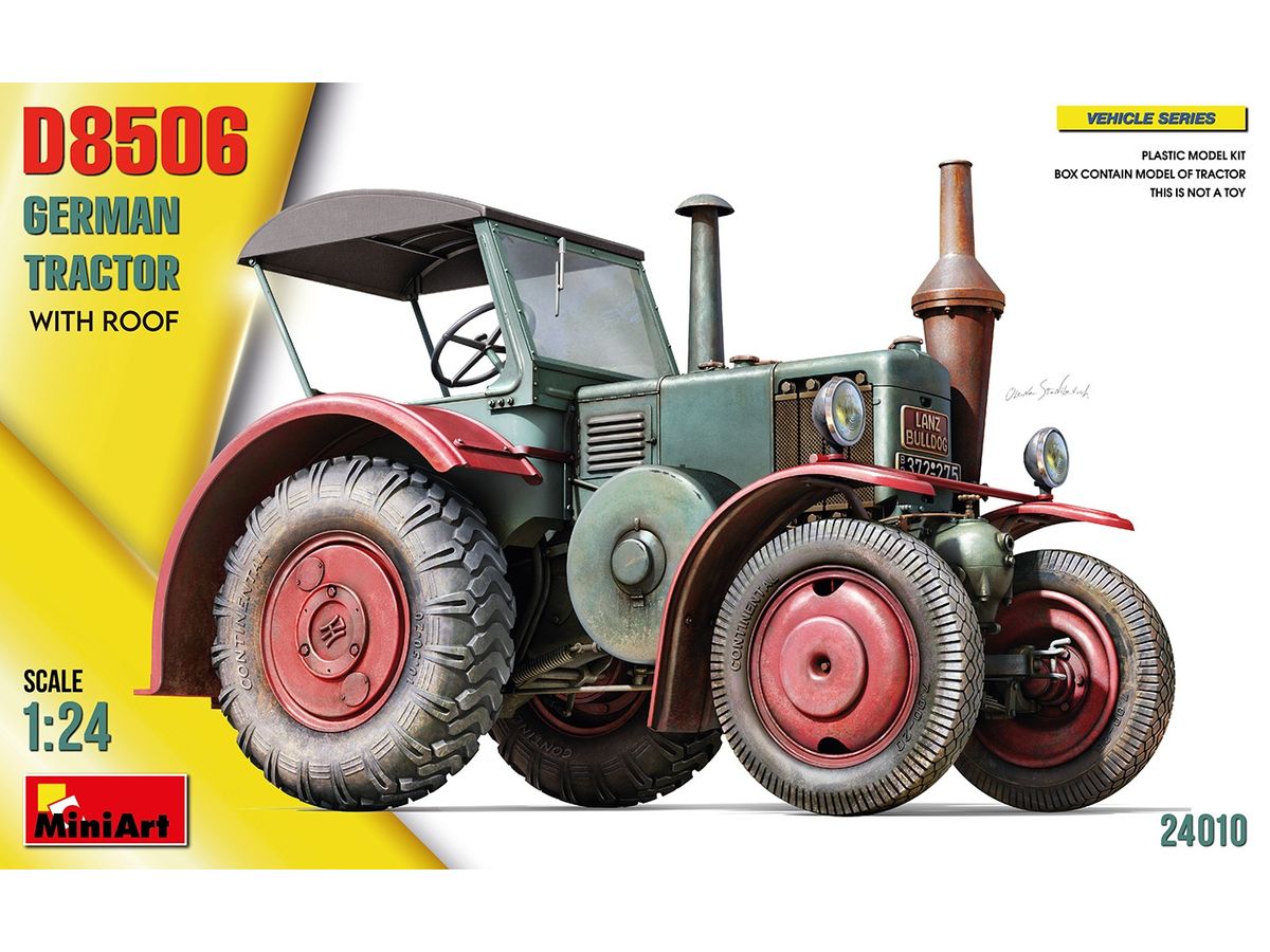 German Tractor D8506 With Roof