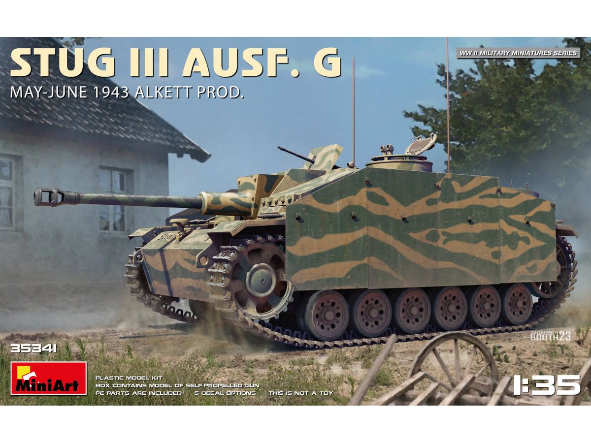 STUG III AUSF. G May-June 1943 Alkett Prod.
