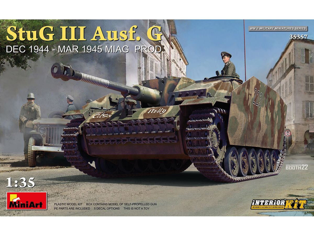 StuG III Ausf. G DEC 1944 - MAR 1945 MIAG PROD. INTERIOR KIT