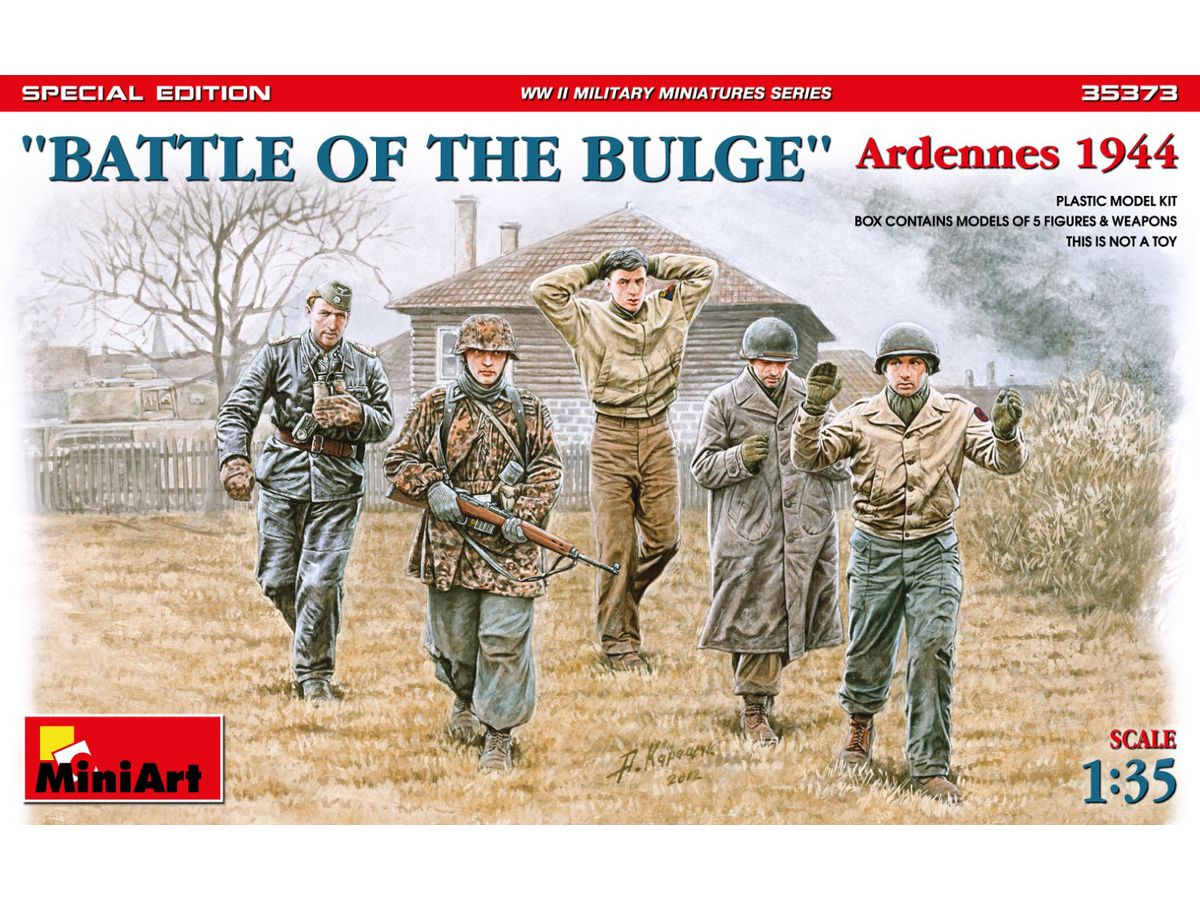 Battle of the Bulge Ardennes 1944. Special Edition 5 Figures