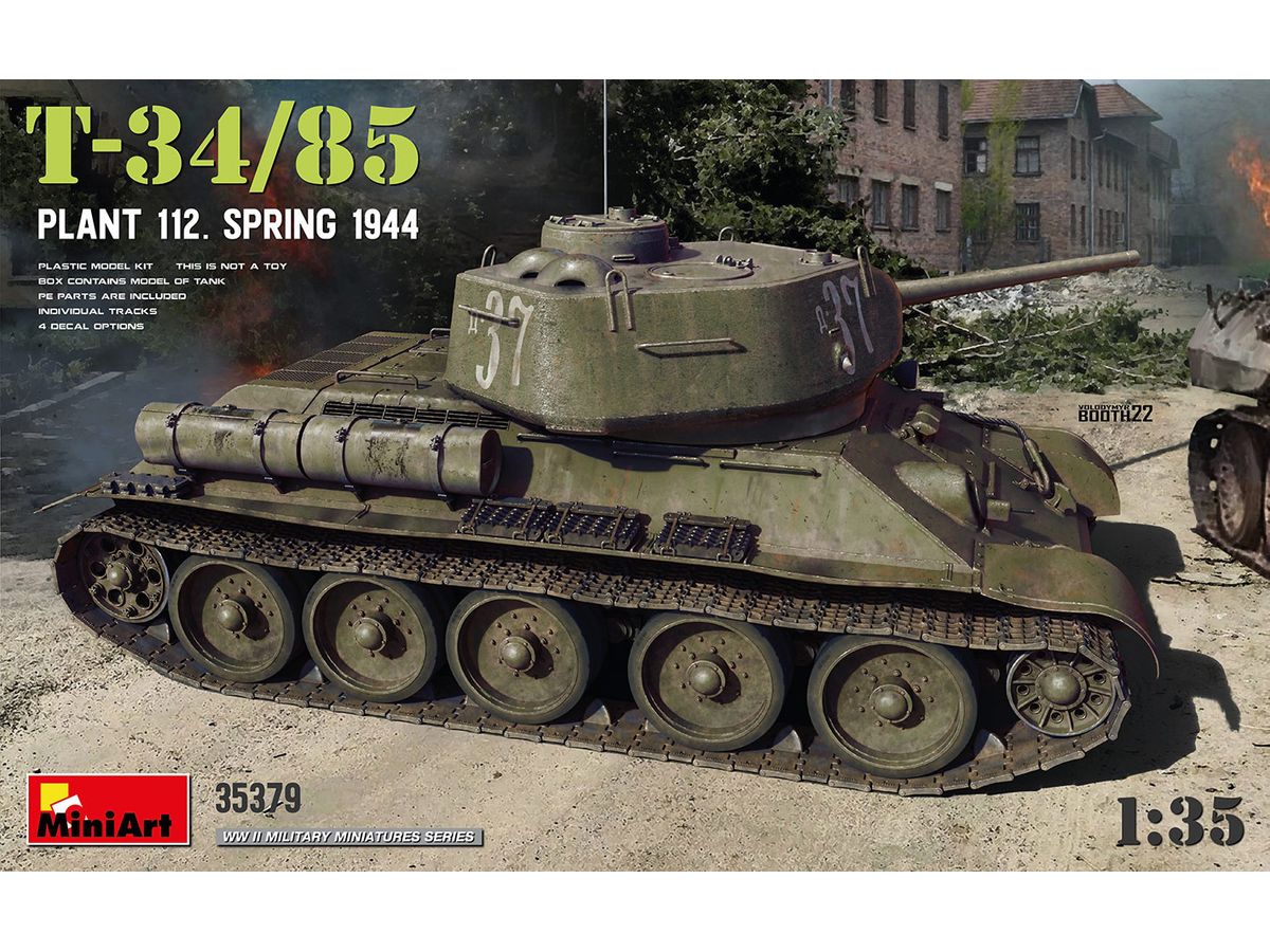 T-34/85 Plant 112. (Spring 1944)