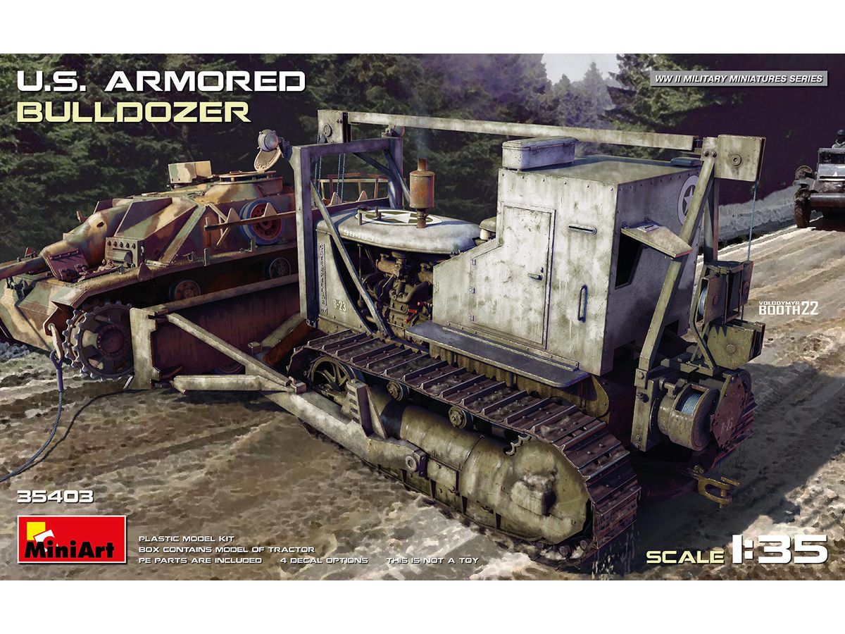 U.S. Armored Bulldozer