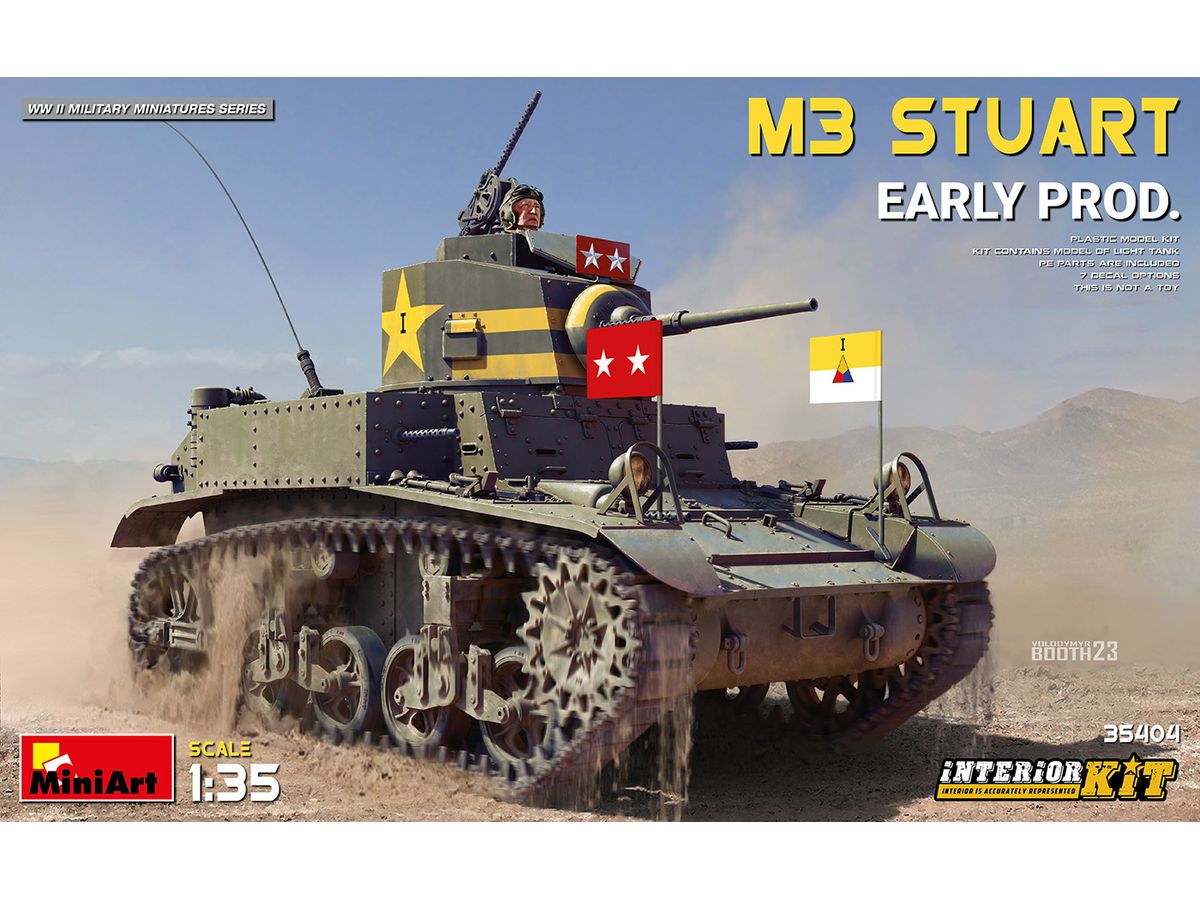 M3 Stuart Early Prod. Interior Kit