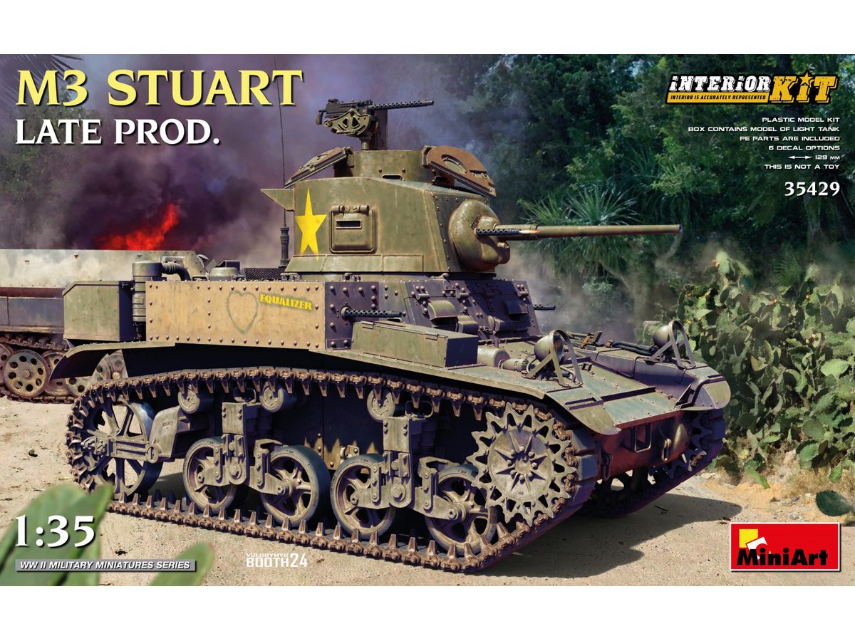 M3 Stuart Late Prod. Interior Kit