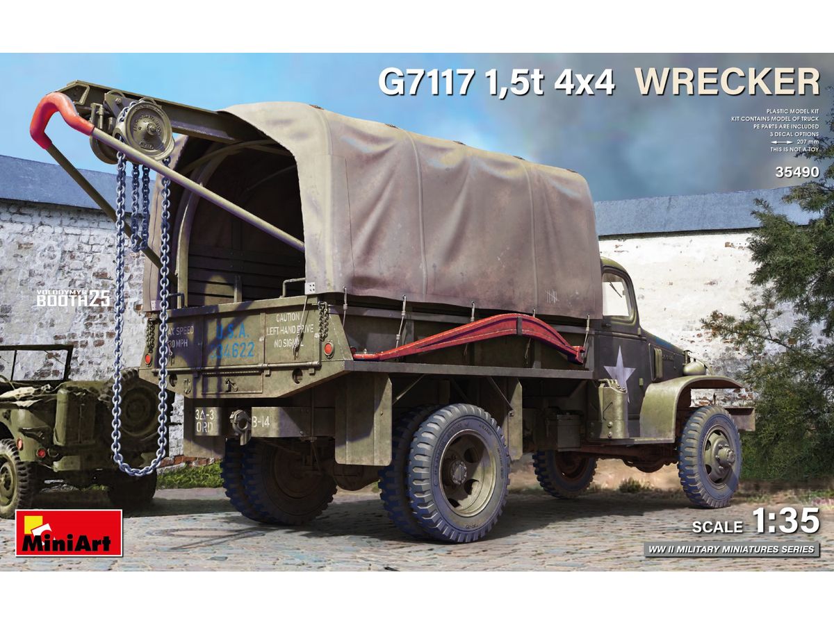 G7117 1,5t 4x4 WRECKER