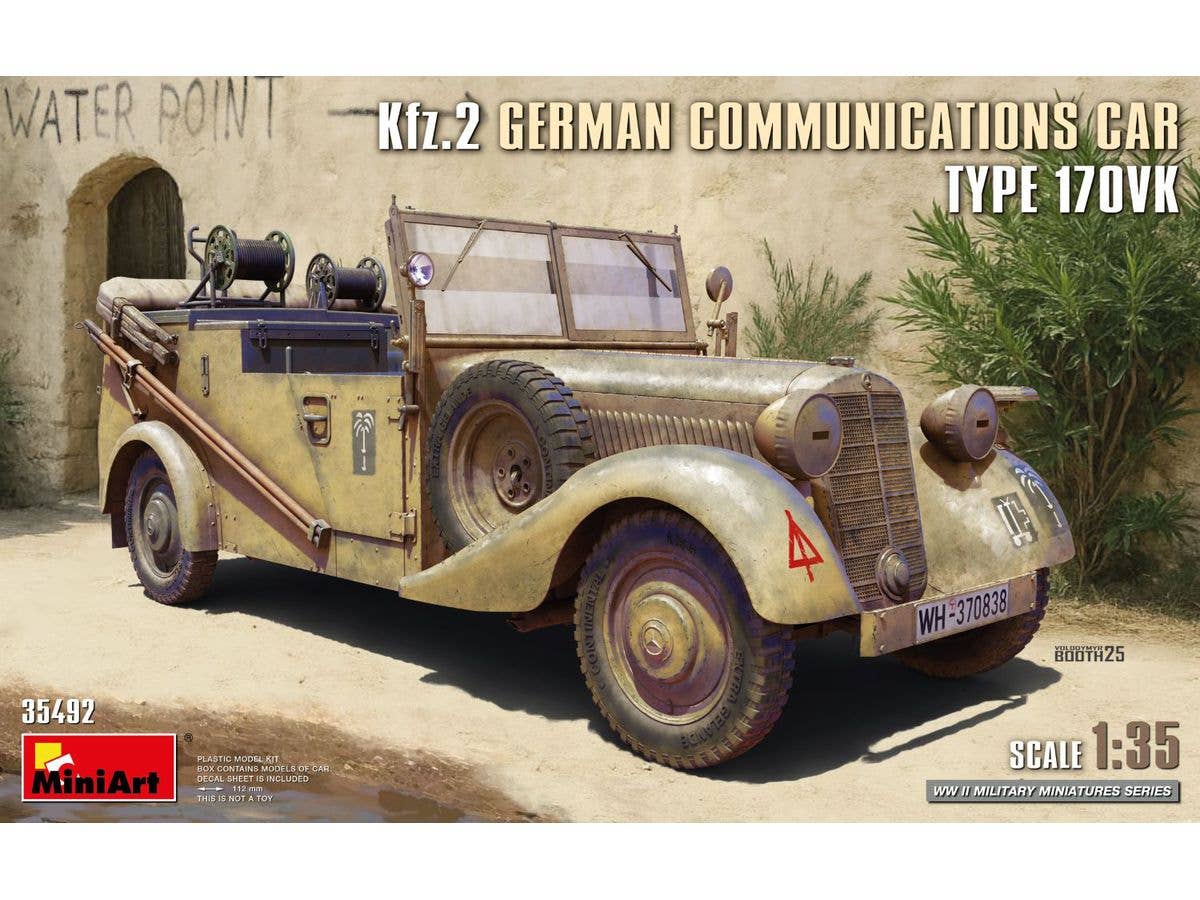 Kfz.2 GERMAN COMMUNICATIONS CAR TYPE 170VK