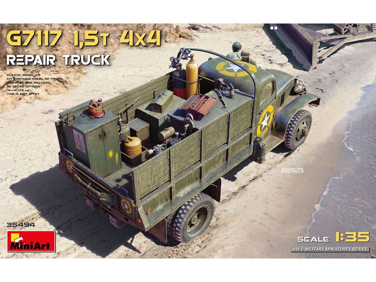G7117 1.5t 4x4 Repair Truck