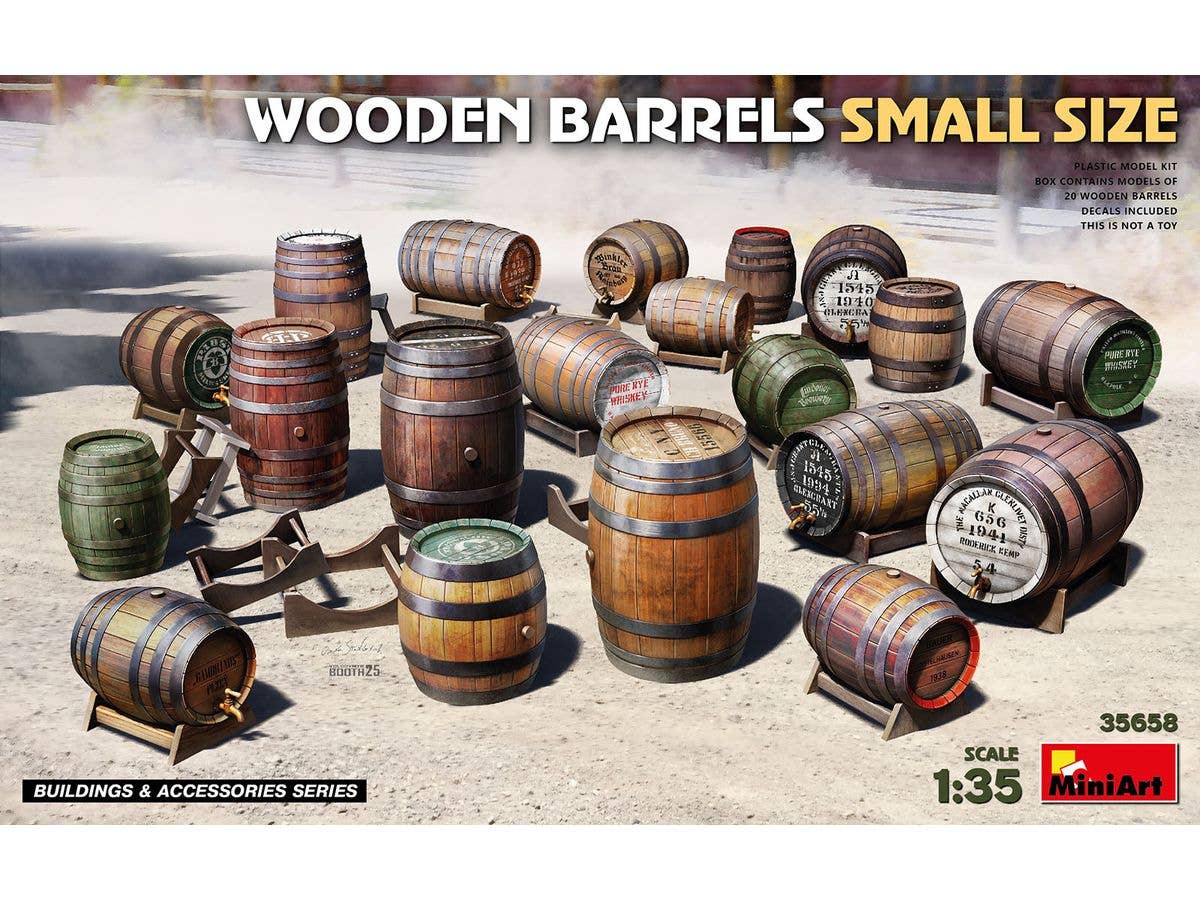 Wooden Barrels Small Size