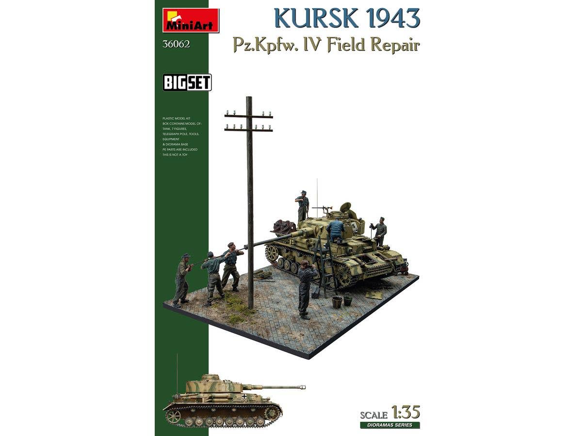 KURSK 1943. Pz.Kpfw. IV Field Repair. BIG SET