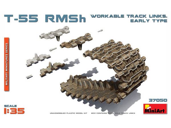 T-55 RMSh Workable Track Links Early Type