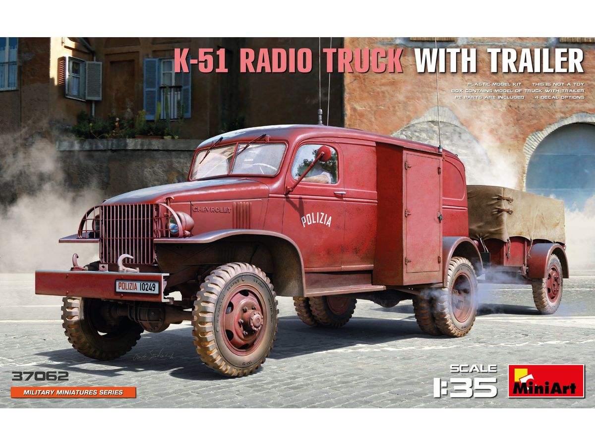 K-51 Radio Truck with Trailer