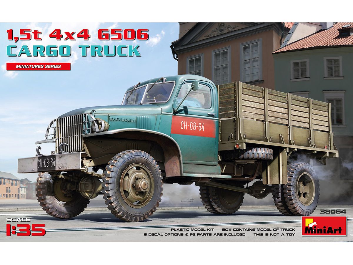 1,5t 4x4 G506 Cargo Truck