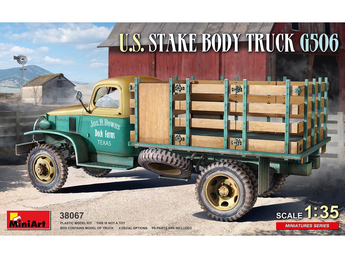 U.S. Stake Body Truck G506