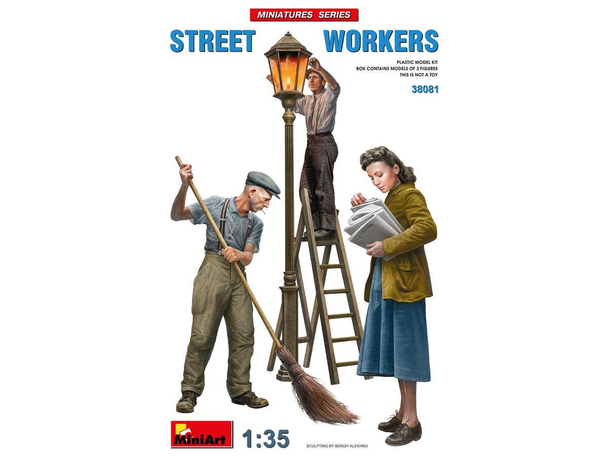Includes 3 Street Workers