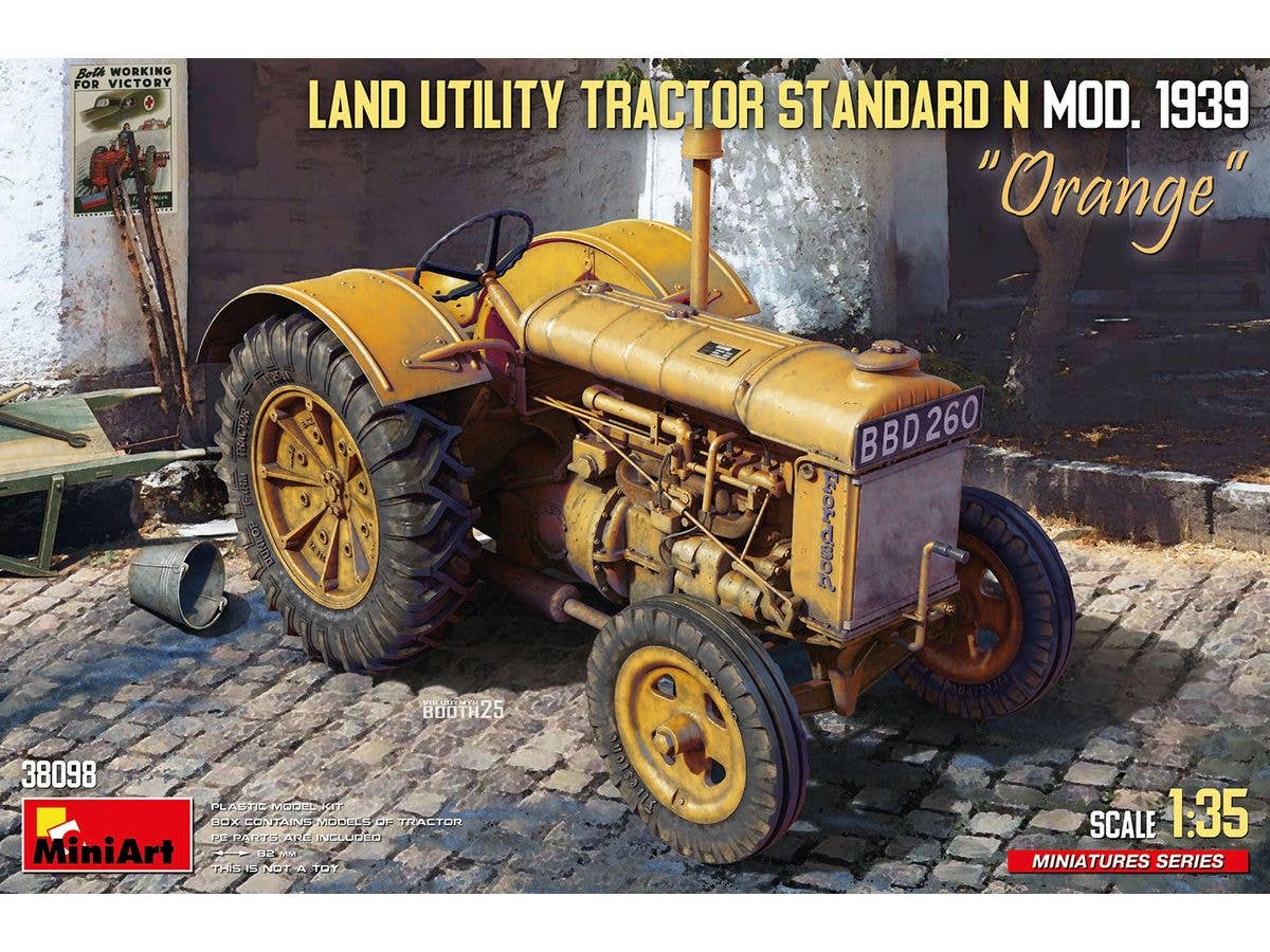 LAND UTILITY TRACTOR STANDARD N Orange MOD. 1939