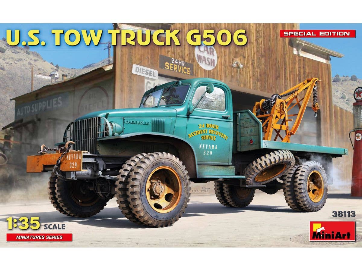 U.S. TOW TRUCK G506. Special Edition
