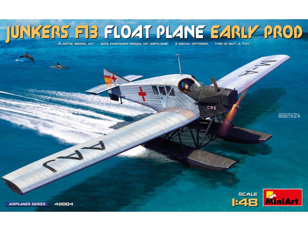 Junkers F13 Float Plane Early Production