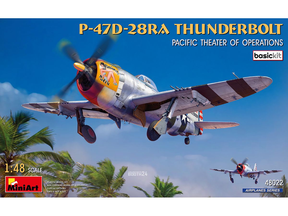 P-47D-28RA Thunderbolt. Pacific Theater Of Operations. Basic Kit