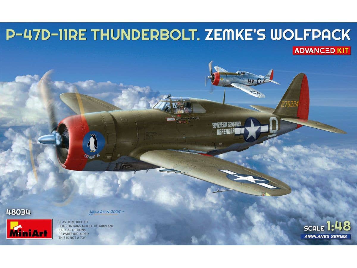 P-47D-11RE Thunderbolt. Zemke's Wolfpack. Advanced Kit