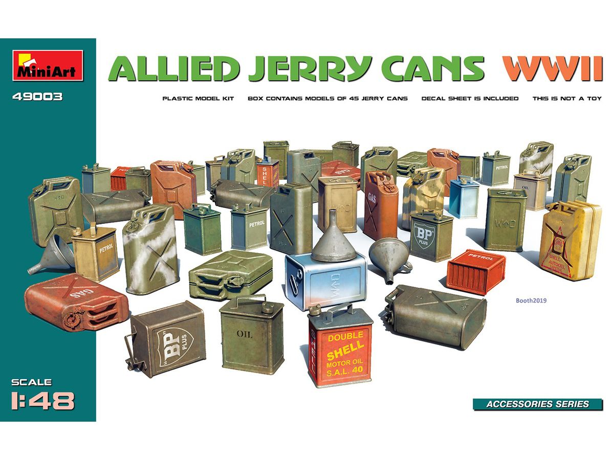 Allied Jerry Cans WWII