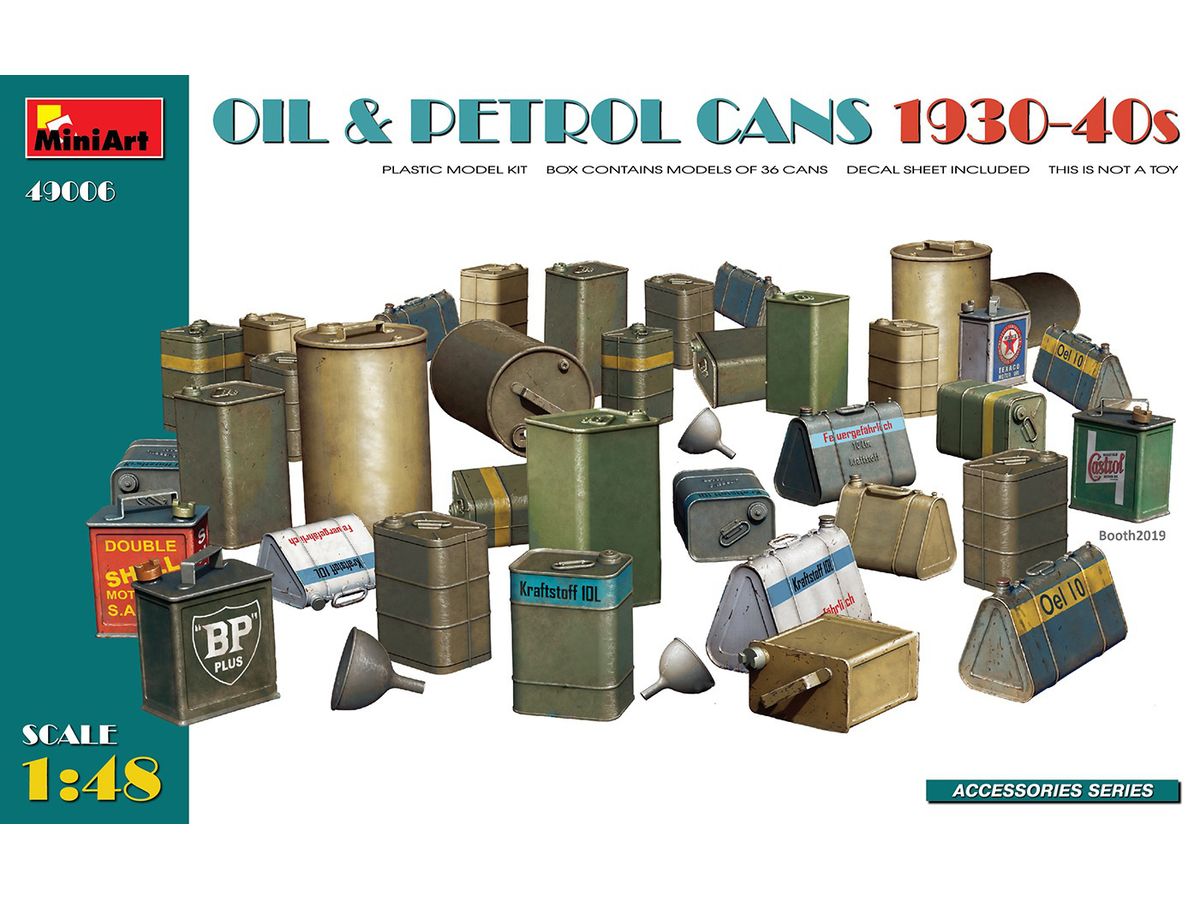 Oil & Petrol Cans 1930-40s