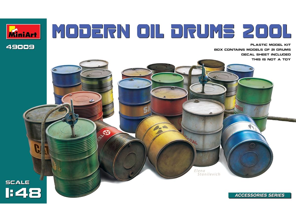 Modern Oil Drums 200L