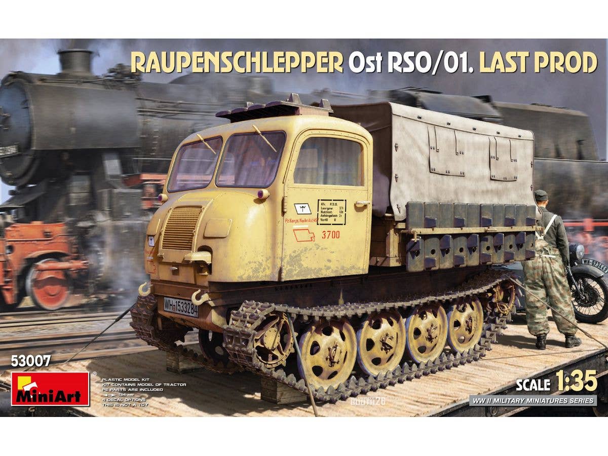 Raupenschlepper Ost RSO/01. Last Prod