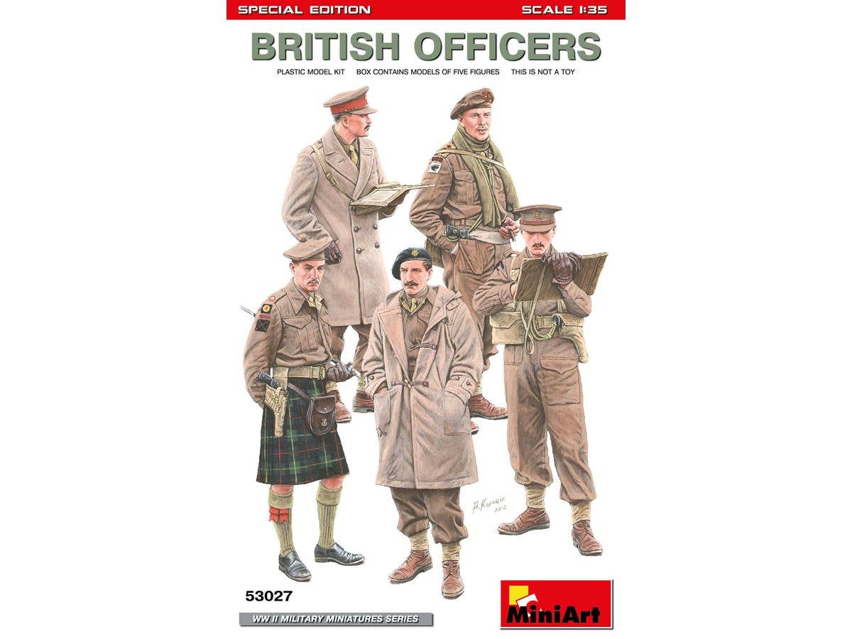 British Officers. Special Edition