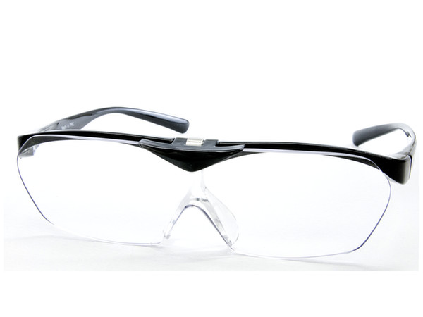 EIGER Flip-Up Glasses Loupe 1.6x Black