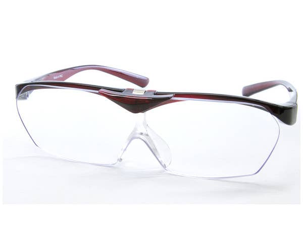 EIGER Flip-Up Glasses Loupe 1.6x Red