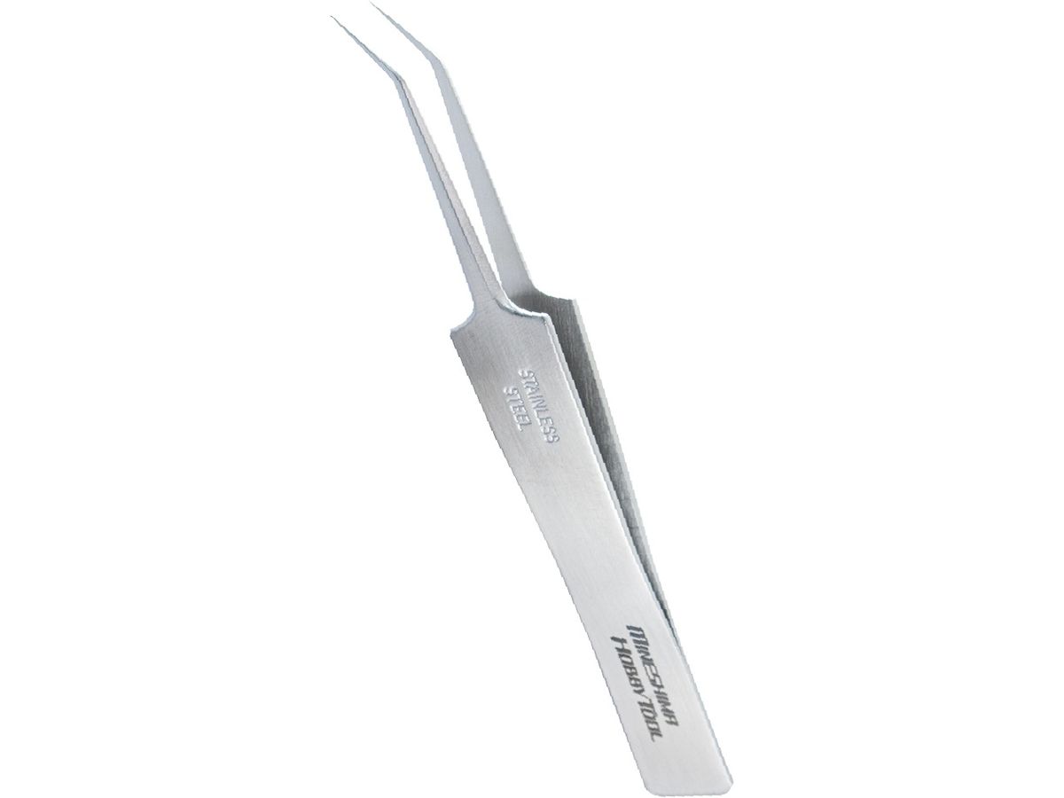 Extra-fine Curved Tweezers 125mm