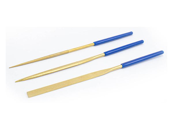 Titanium Coated Diamond File 3-piece Set # 400