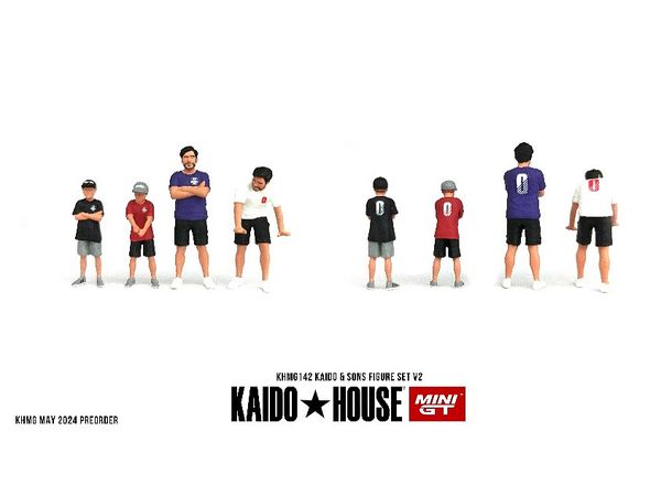 KAIDO HOUSE Figure Set Kaido & Sons V2