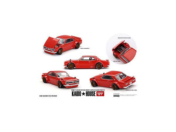 Nissan Skyline 2000GT-R (KPGC10) Kaido Works V1 (Right Hand Drive)