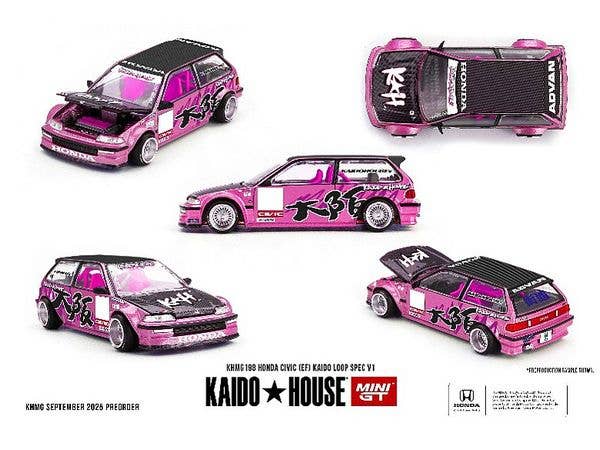 Honda Civic Ef Kaido Loop Spec V1 (Left-Hand Drive)