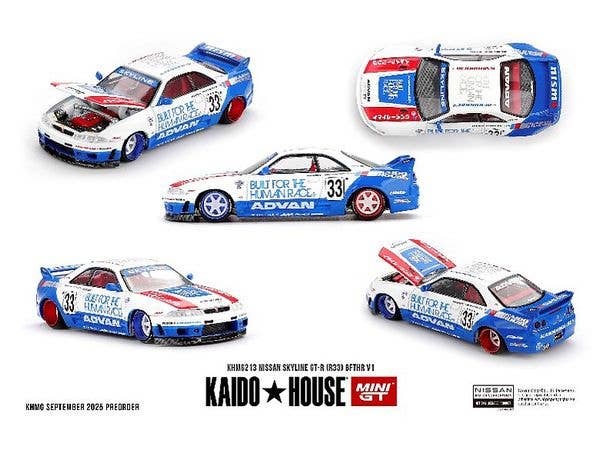 Nissan Skyline Gt-R R33 Bfthr V1 (Right-Hand Drive)
