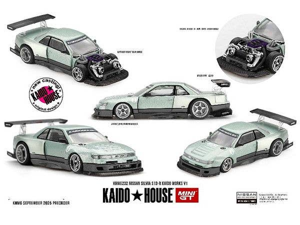 Nissan Silvia S13-R Kaido Works V1 (Right-Hand Drive)