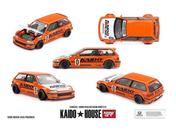 Honda Civic EF Kaido Sports V1 (Left-Hand Drive)