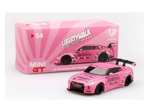 LB WORKS Nissan GT-R R35 Type 1 Rear Wing Version 1 Wear IT Pink Malaysia