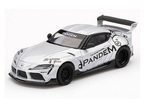 Pandem Toyota GR Supra V1.0 Silver (Left-Hand Drive)