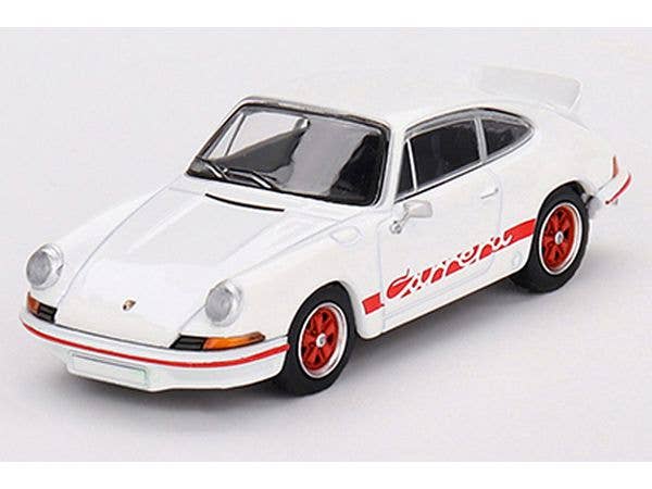 Porsche 911 Carrera RS 2.7 Grand Prix White/Red Livery (Right Handle)