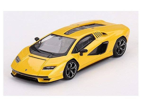 Lamborghini Countach LPI 800-4 New Giallo Orion Yellow (Left Hand Drive)