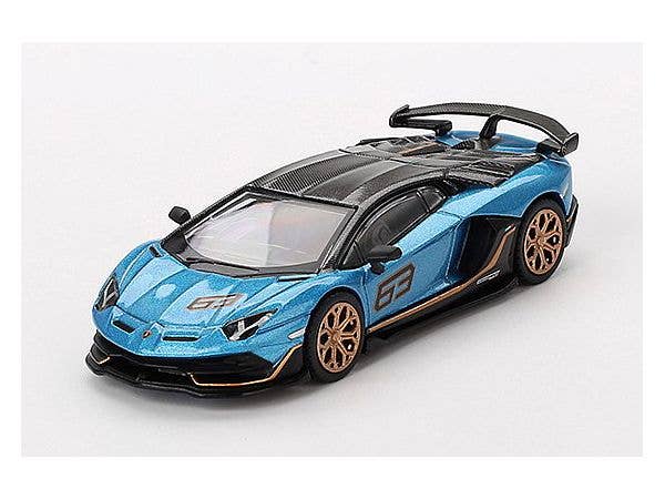 Lamborghini Aventador SVJ 63 Blue Aegir (Left Handle)