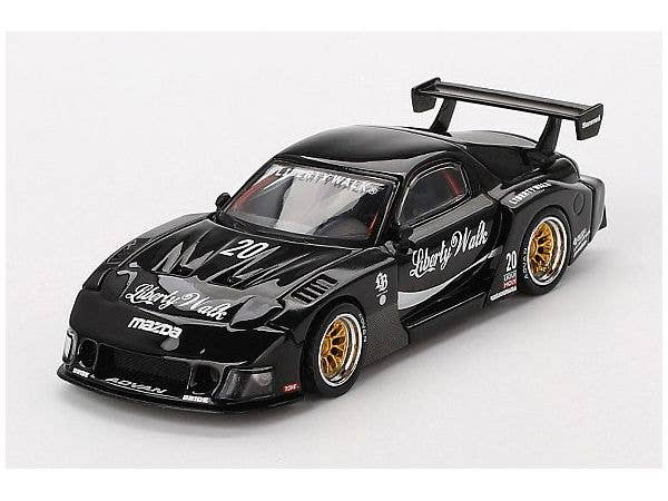 Mazda RX-7 LB-Super Silhouette Liberty Walk Black (Right Handle)