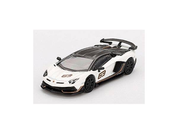 Lamborghini Aventador SVJ 63 Bianco Asopo (White) (Left Hand Drive)