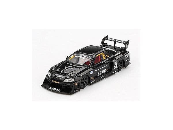 Nissan LB-ER34 Super Silhouette Skyline Black(Right Hand Drive)