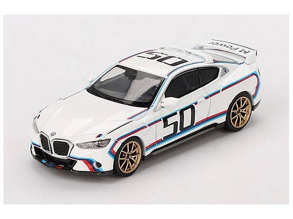 BMW 3.0 CSL White (Right-hand drive)
