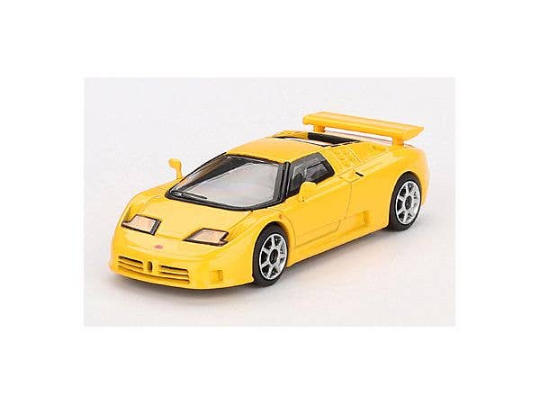 Bugatti Eb110 Super Sports Giallo Bugatti (Yellow) (Left Hand Drive)