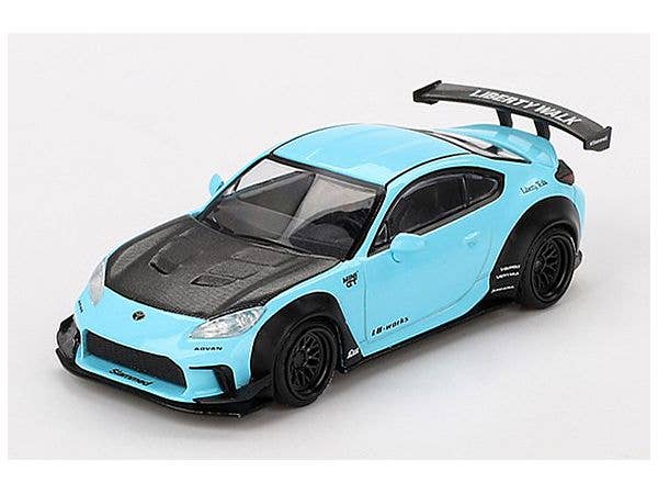 Toyota GR86 LB Nation Baby Blue (Right-hand drive)