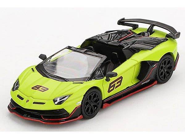 Lamborghini Aventador Svj 63 Roadster Verde Shock (Green) (Left Hand Drive)